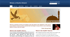 Desktop Screenshot of ministrytomuslims.org